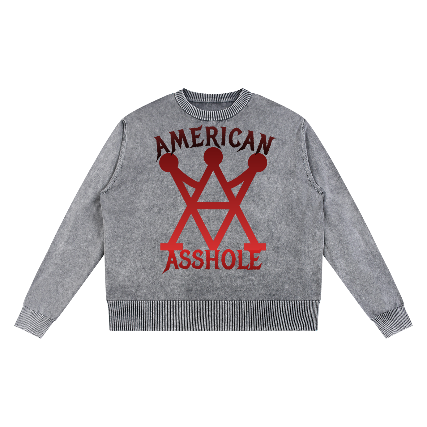 Mineral Wash Oversized Sweater