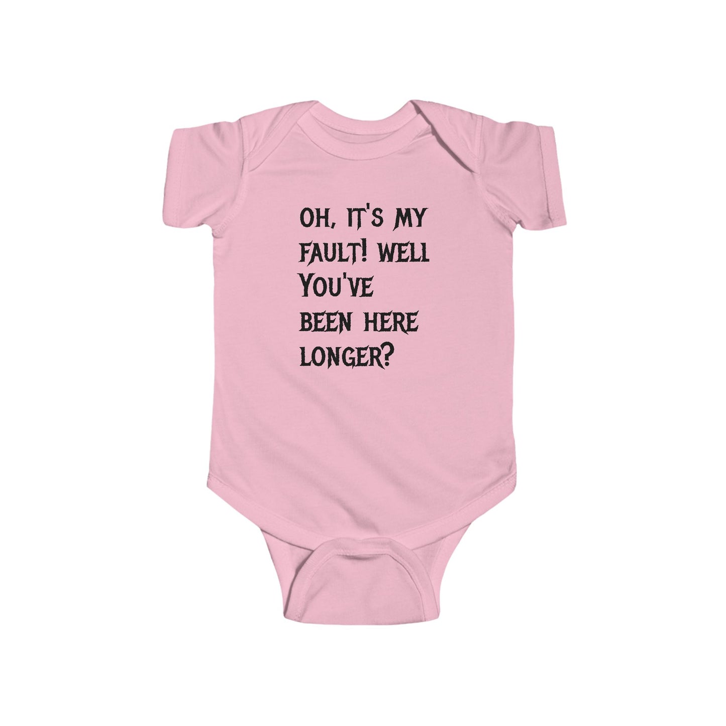 Infant Bodysuit — "Up Your Ass" Funny Baby Onesie (Novelty Infant Apparel)
