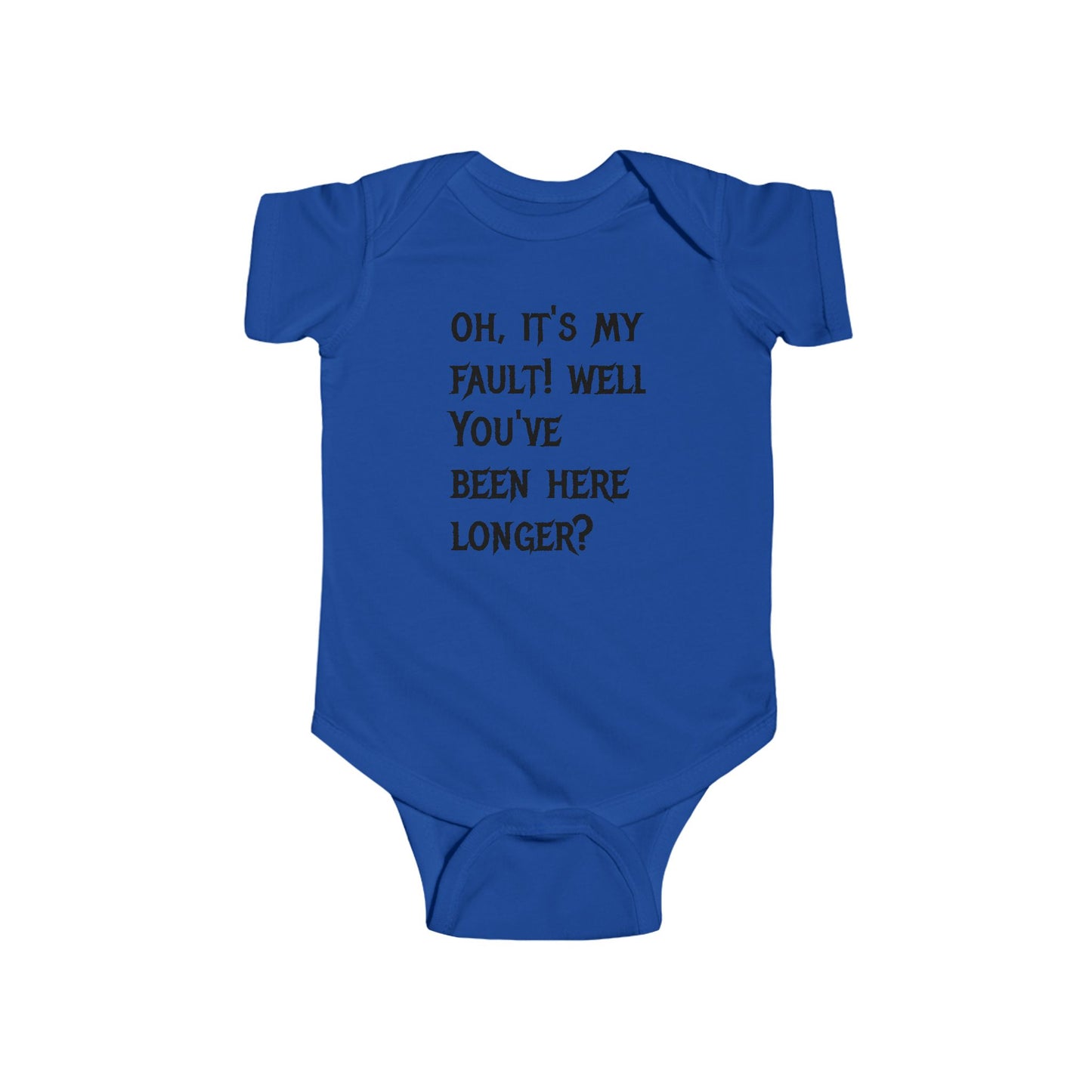 Infant Bodysuit — "Up Your Ass" Funny Baby Onesie (Novelty Infant Apparel)