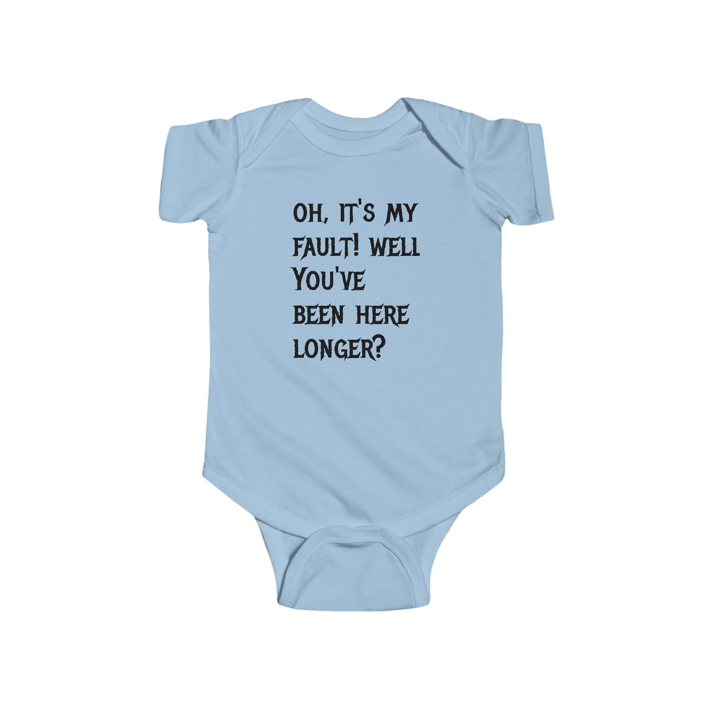 Infant Bodysuit — "Up Your Ass" Funny Baby Onesie (Novelty Infant Apparel)