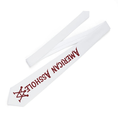 American Asshole™ Necktie – Gag Gift for Secret Santa, Office Trolls & Patriotic Pricks