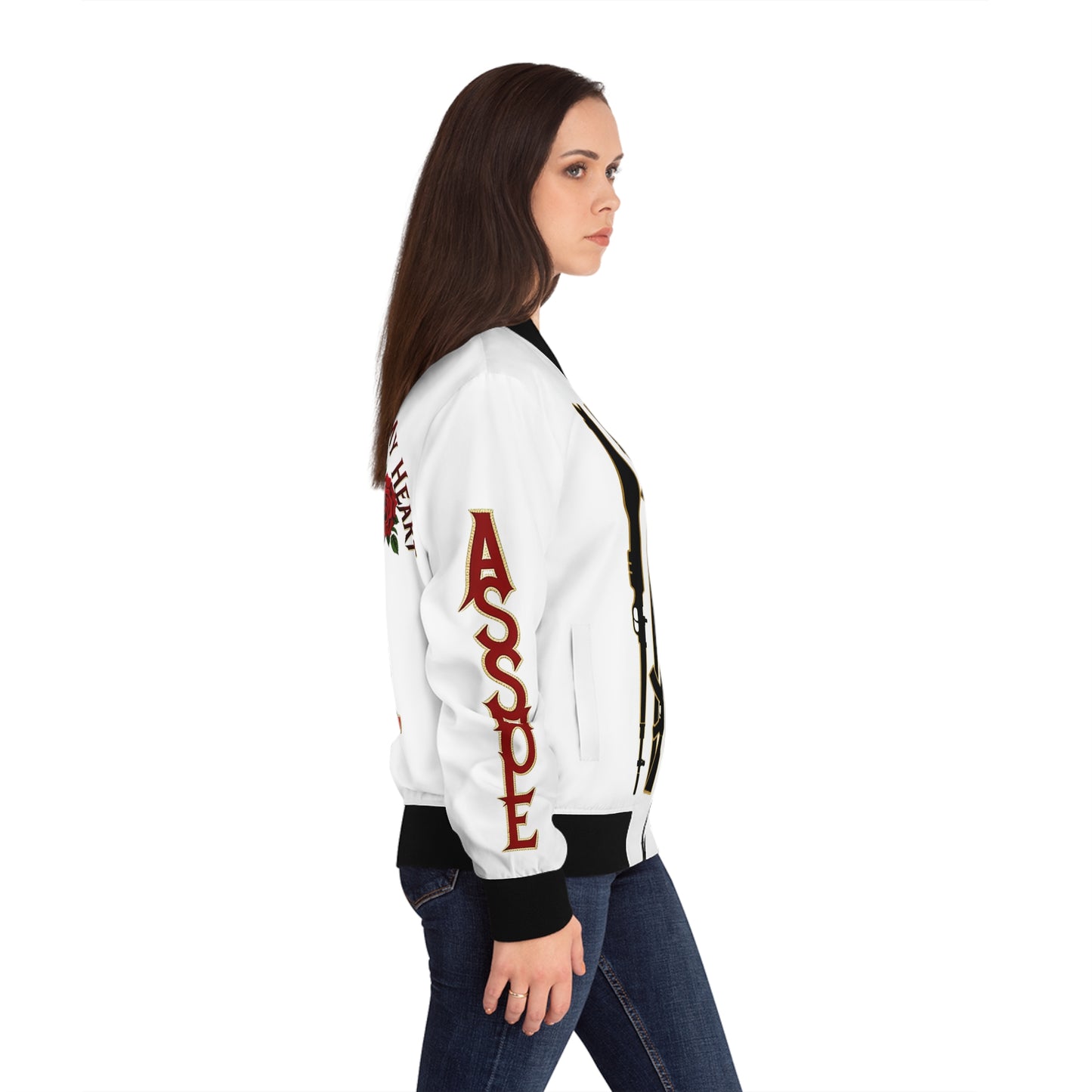 Retro Women's Bomber Jacket