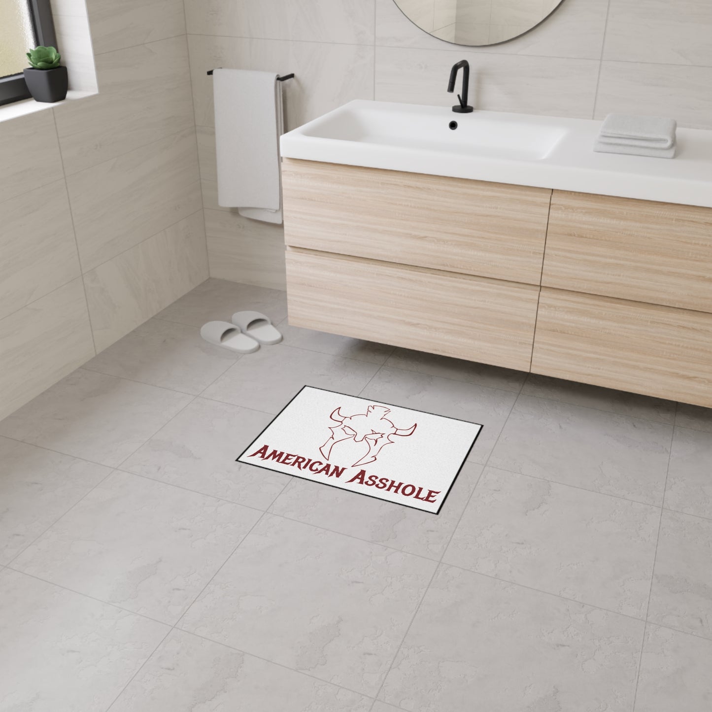 American Asshole Heavy Duty Floor Mat