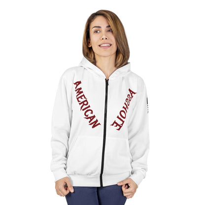 American Asshole™ Zip Hoodie – Cozy AF, Full-Zip Freedom