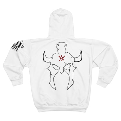 American Asshole™ Zip Hoodie – Cozy AF, Full-Zip Freedom