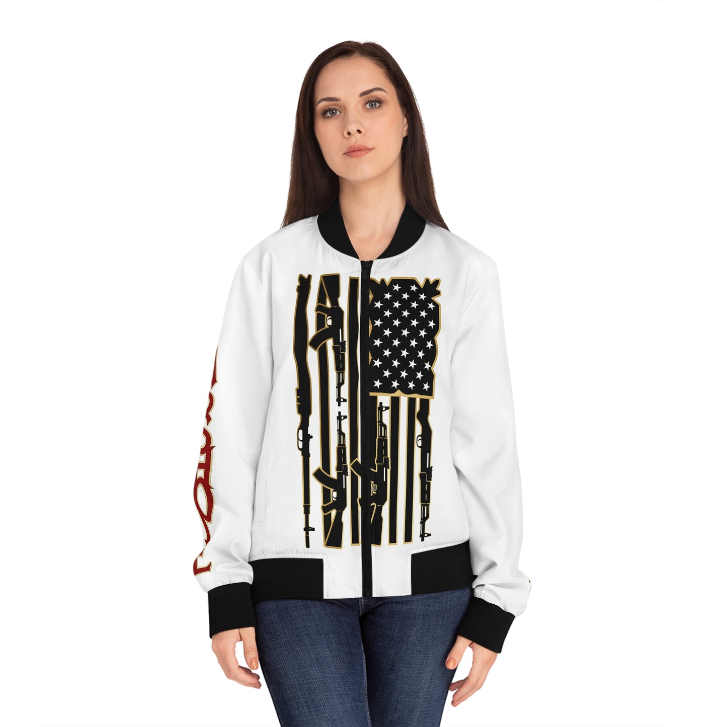 Retro Women's Bomber Jacket
