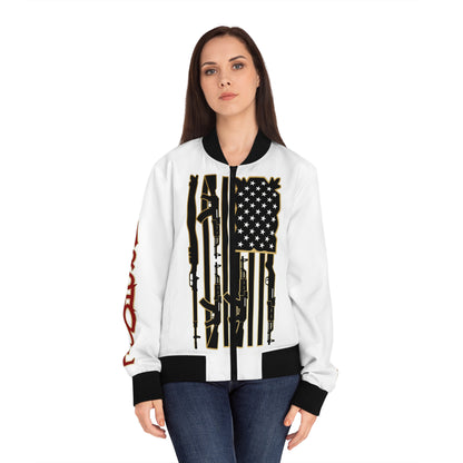 Retro Women's Bomber Jacket