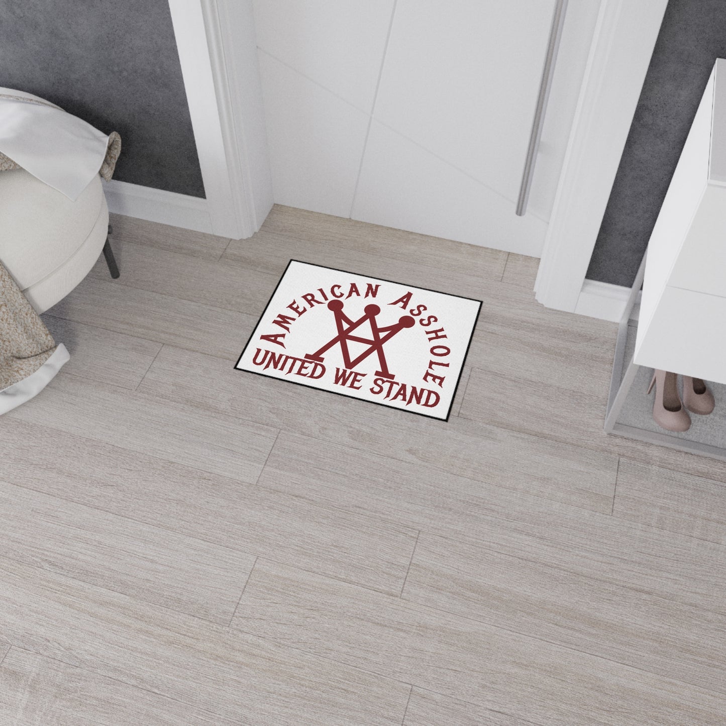 American Asshole Heavy Duty Floor Mat