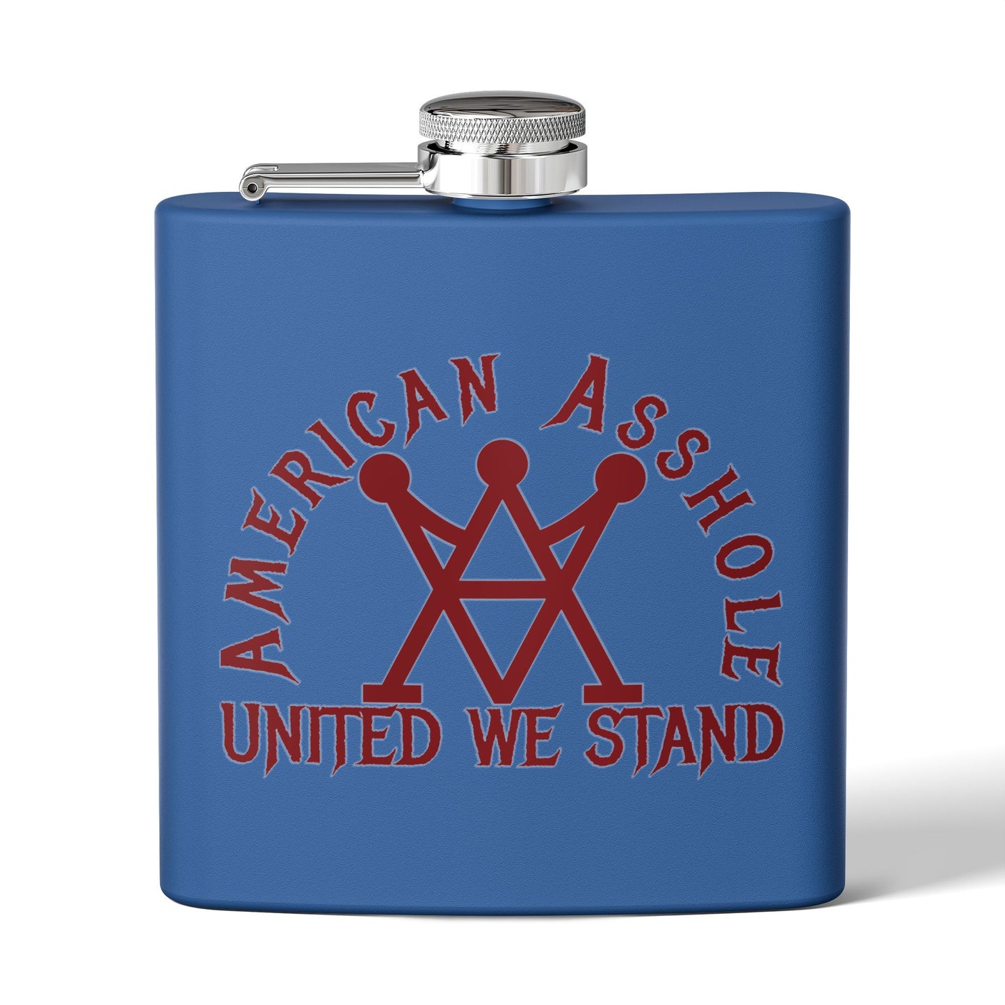 American Asshole™ Stainless Steel Flask, 6oz – Insulated Sip of Swagger & Shenanigans