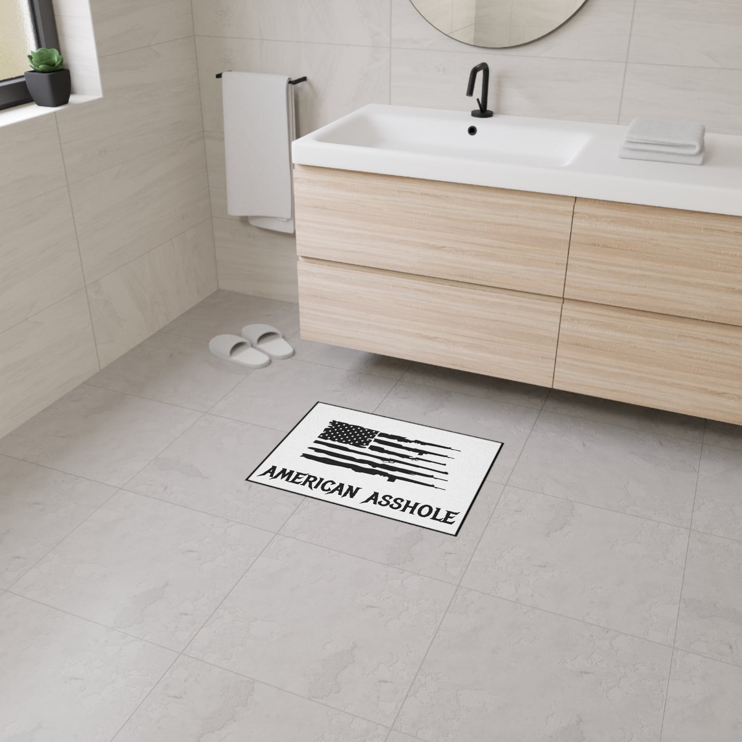 American Asshole Heavy Duty Floor Mat